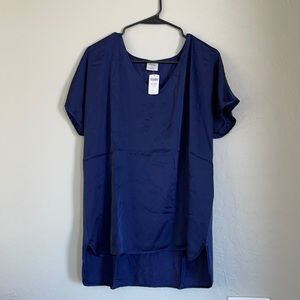 Satin stretch sleep top